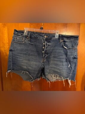 Old Navy High-Rise O.G. Straight Jeans - Dark Blue